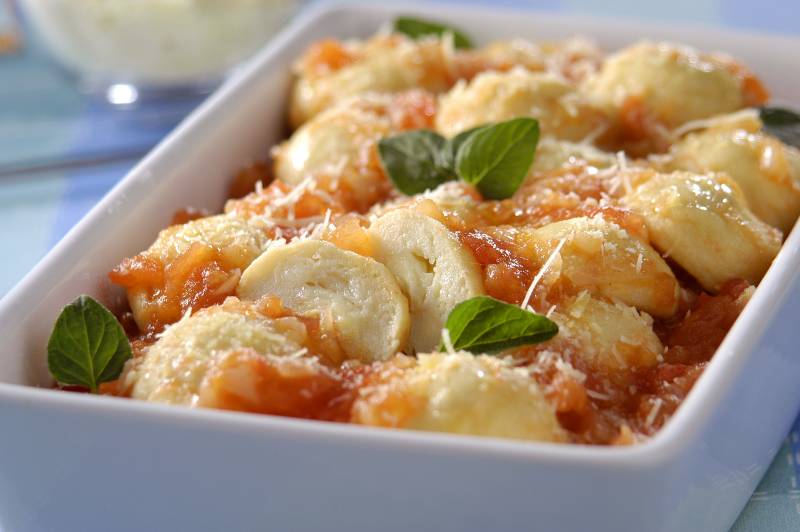 Nhoque de forno - Receita: Cinthya Maggi