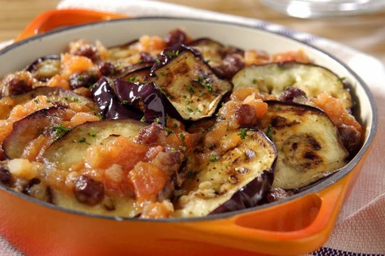 Berinjelas ao forno