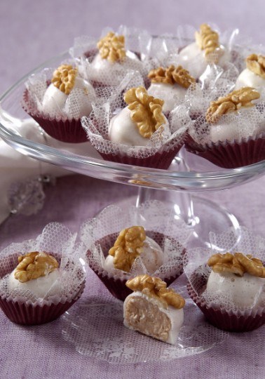 Camafeu de nozes. Receita: Cinthya Maggi. Créditos da imagem: Lang Camafeu de nozes. Receita: Cinthya Maggi. Créditos da imagem: Lang