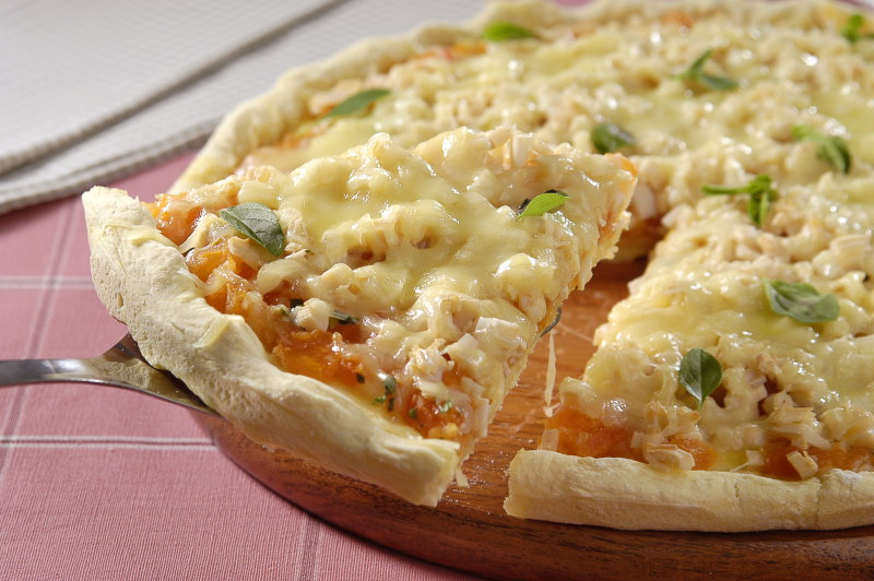 Pizza Marguerita a minha moda - Receita: Cinthya Maggi - Créditos da imagem: Lang