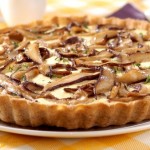 Quiche de tofu com shitake. Receita: Cinthya Maggi. Créditos da imagem: Lang