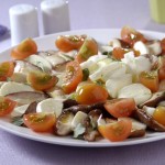 Carpaccio de Shitake. Receita: Cinthya Maggi. Créditos da imagem: Lang