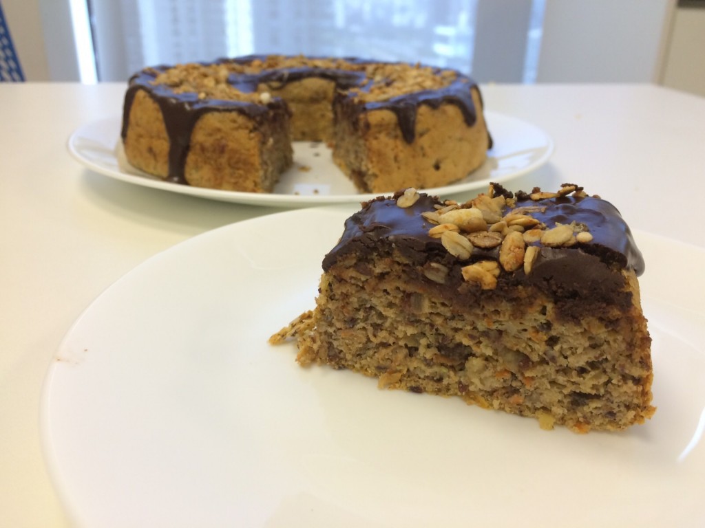 Bolo de Cenoura e Pera. Receita Cinthya Maggi