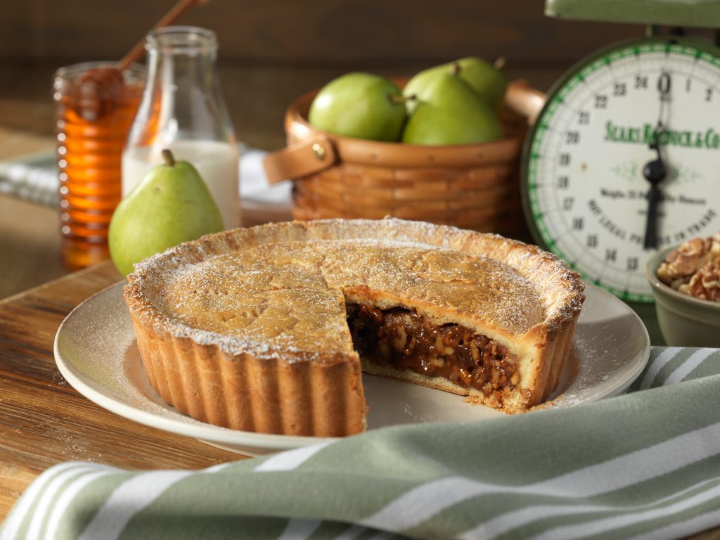torta de peras com nozes - receita CinthyaMaggi Foto